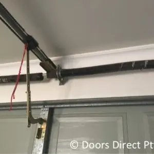 Broken Sectional Garage Door Spring Before