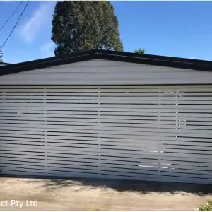 Custom Aluminium Sectional Door